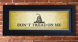 DONT TREAD ON ME FRAMED PRINT